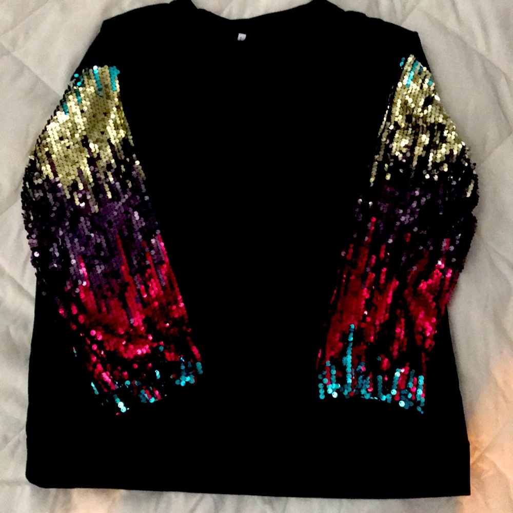 Sequined long sleeve Shirt